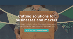 Desktop Screenshot of customshapepros.com